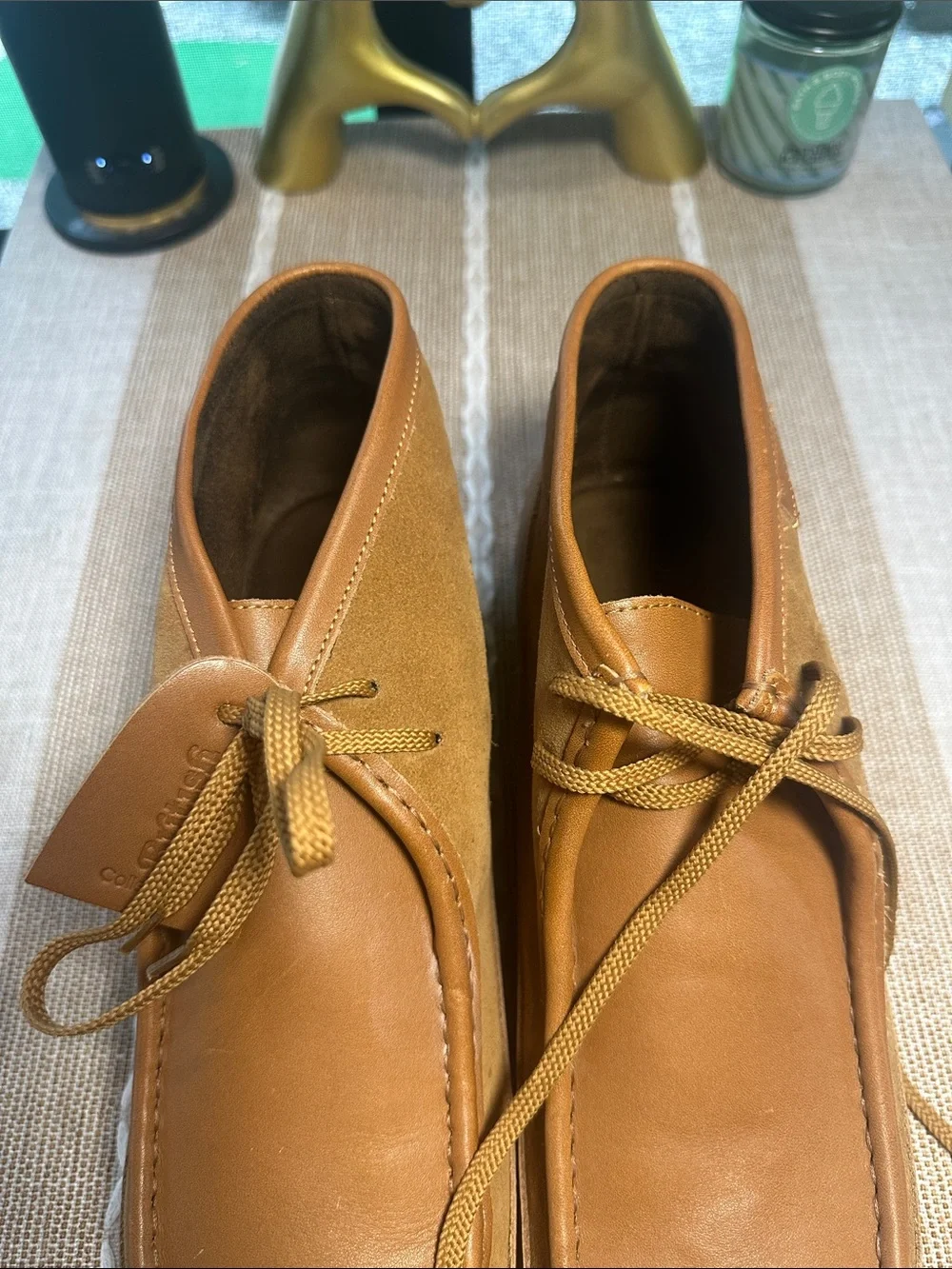 Men’s Tan Leather Chukka Boots